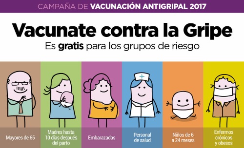 Los mejores carteles para promover la vacunación antigripal | Comité Asesor  de Vacunas de la AEP